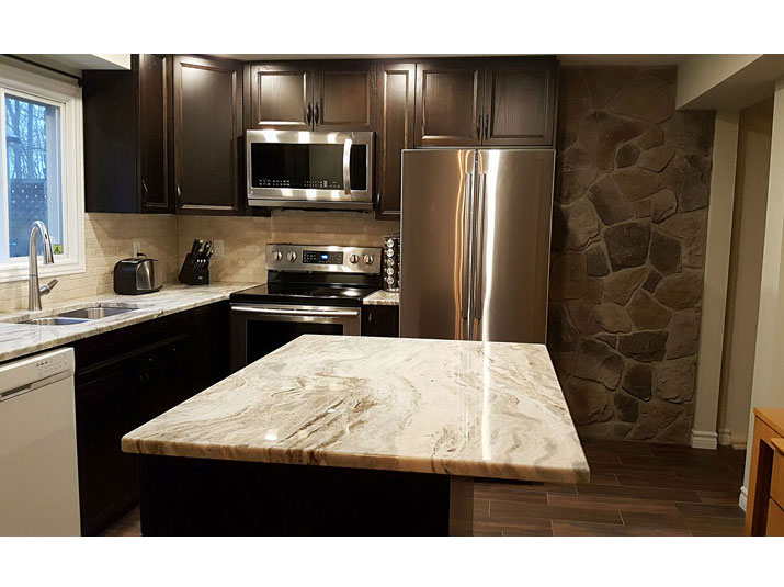 Fantasy brown granite kitchen countertops