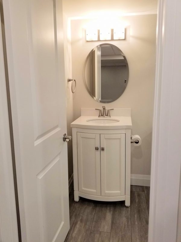 Basement 3-piece bathroom