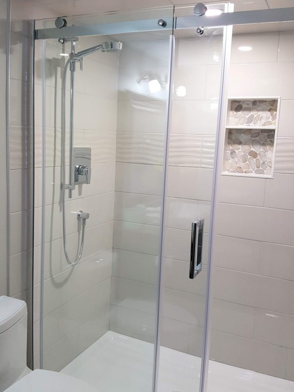 Main Floor Bathroom Shower Renovation