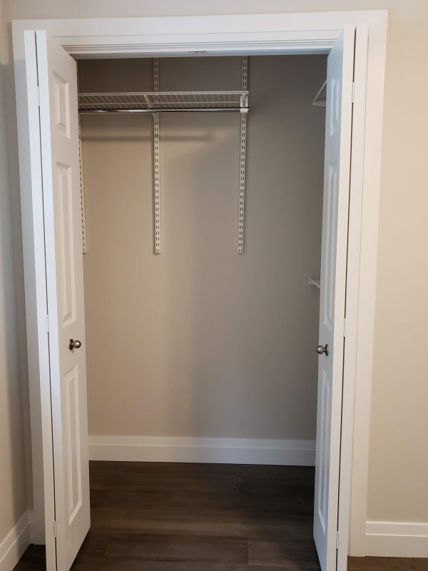 Bedroom closet updated