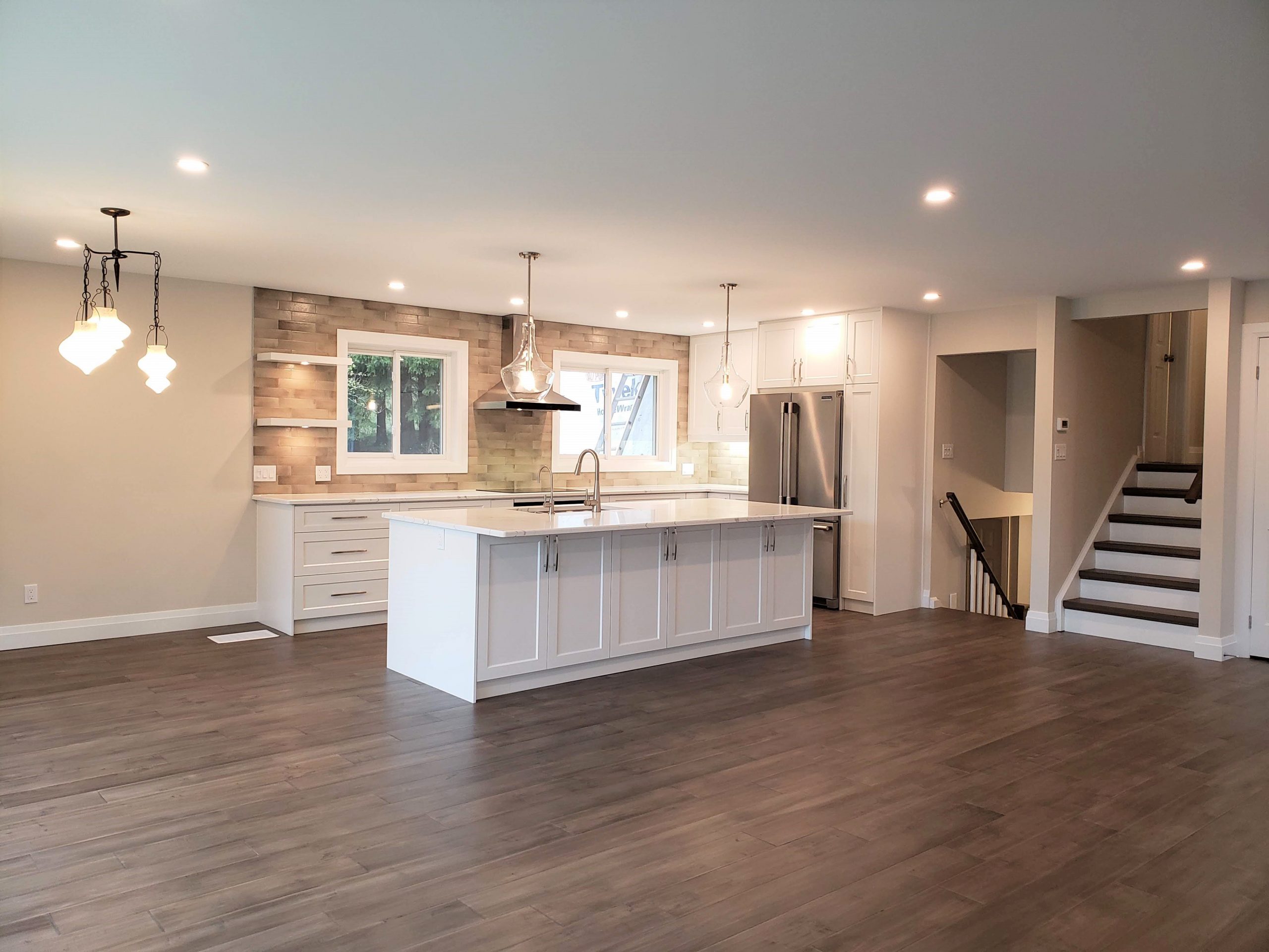 Engineered hardwood flooring