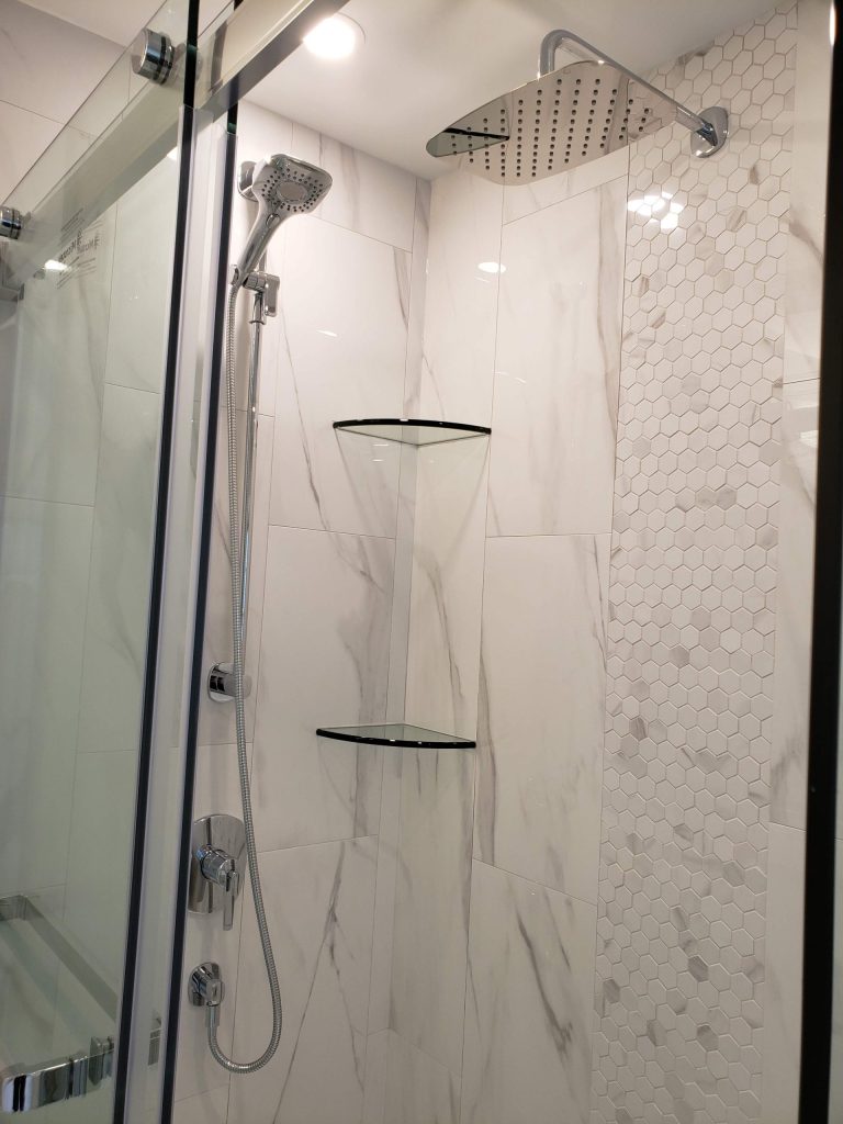 Waterfall shower head