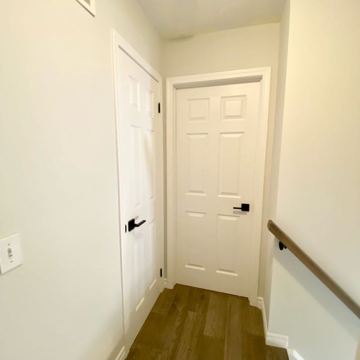 Updated the door hardware on the second level