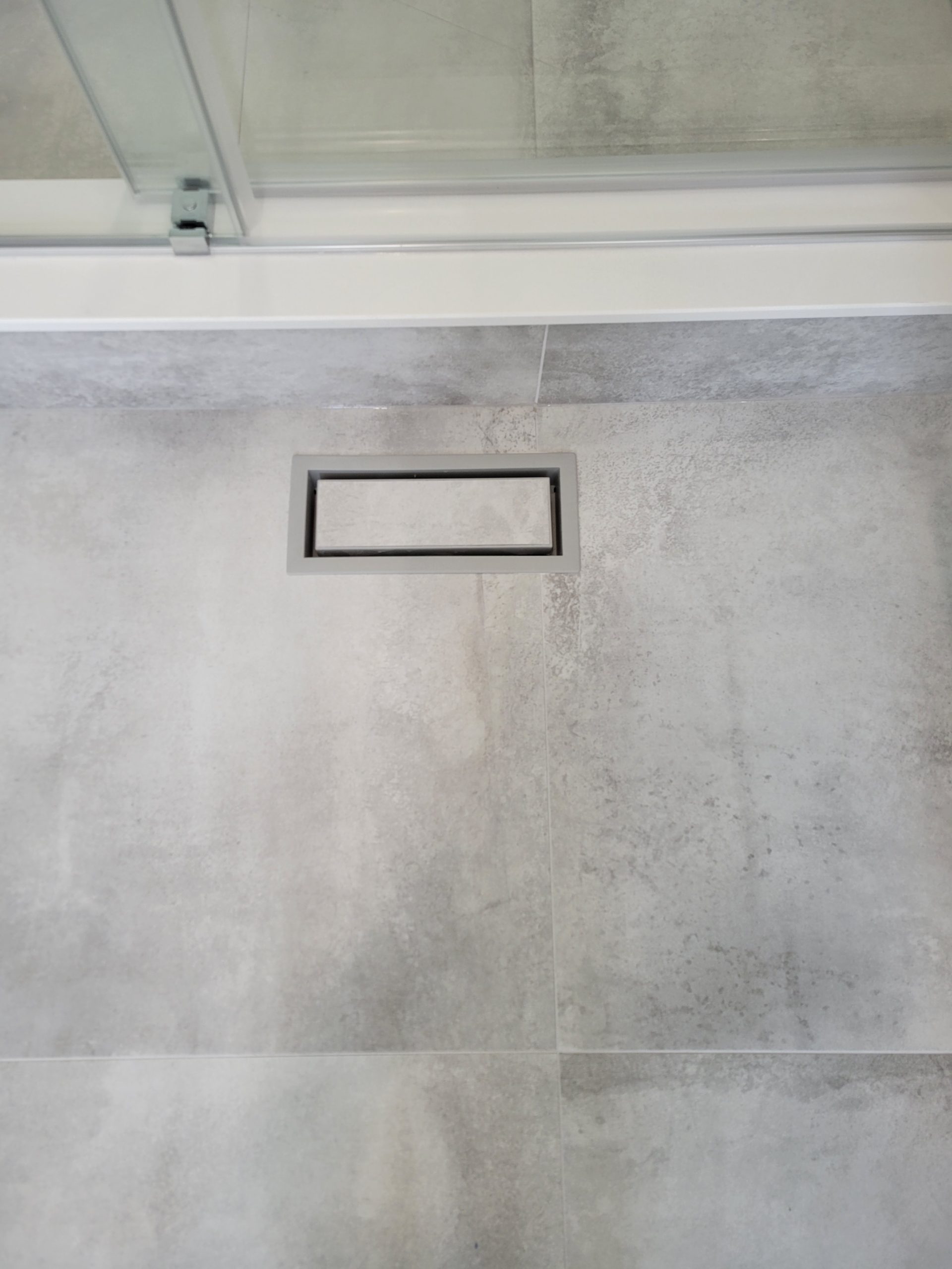 Aria floor vent installed